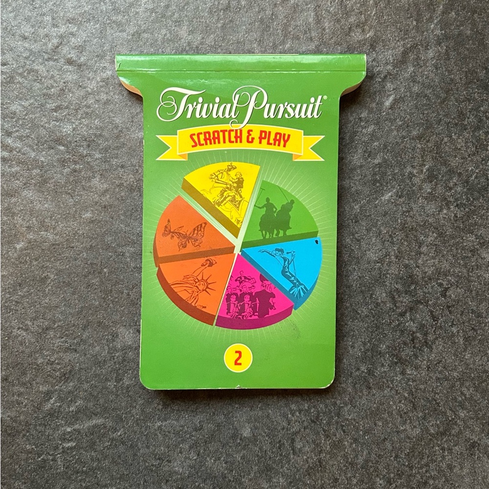 Trivial Pursuit Scratch & Play Game